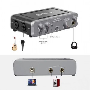 BOYA BY-AM1 Dual-Channel Audio Mixer