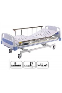 Three Function Electric ICU Bed with Standard Accessories