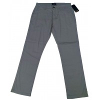 Slim-Fit Gabardine Pants - Ash
