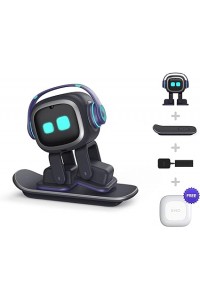 EMO Go Home AI Desktop Pet Robot with EMO Smart Lighting (Skateboard)