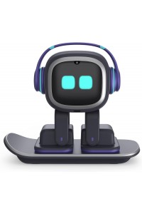 EMO Go Home AI Desktop Pet Robot with EMO Smart Lighting (Skateboard)